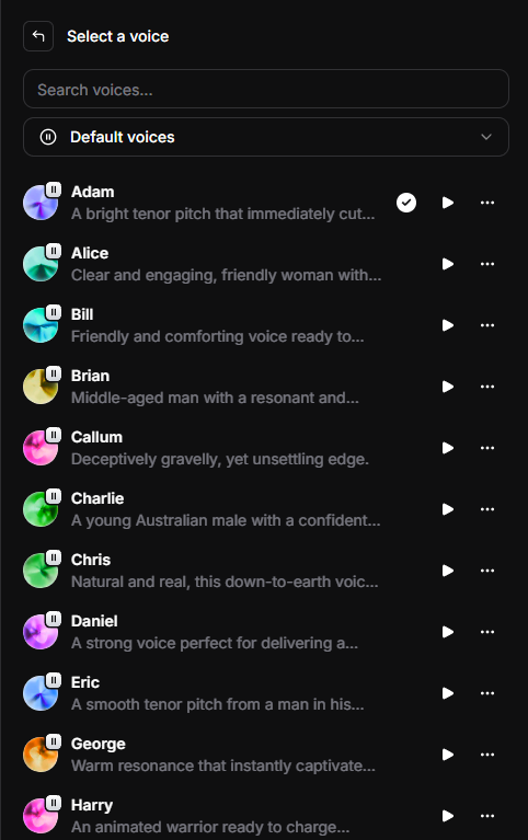 Comparison of the best text to speech for video editing tools