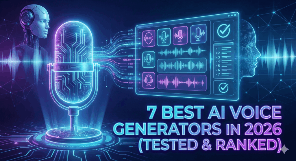 7 Best AI Voice Generators