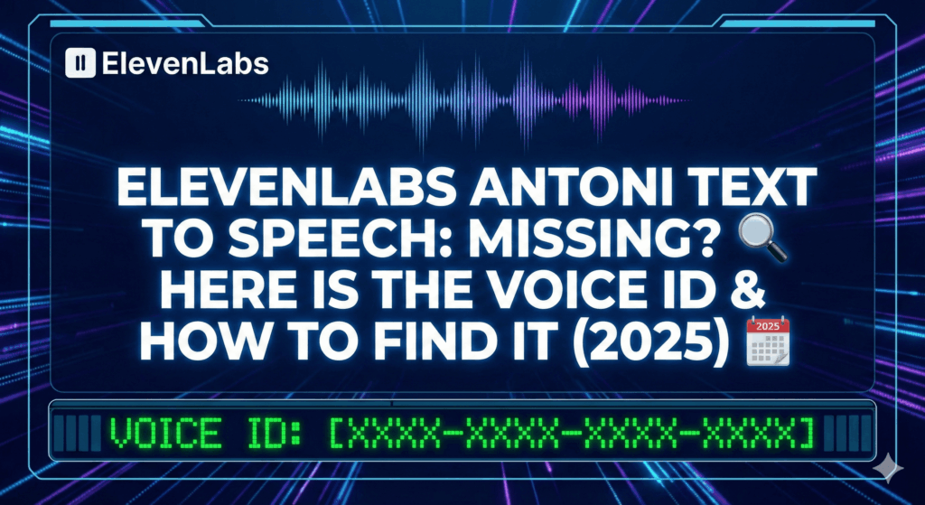 antoni text to speech id