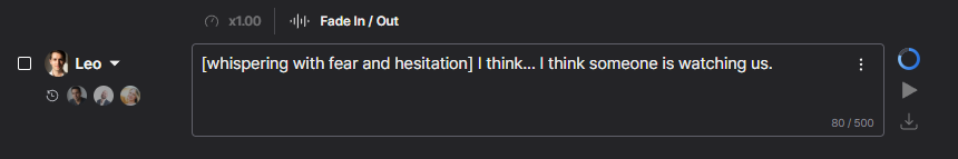 lovo ai prompt example